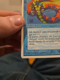 Lord of Atlantis MTG Core Set 4th Edition Regular - Image 5