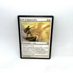 MTG Gift of Immortality #14 Theros Rare Magic The Gathering - Image 1