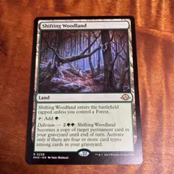MTG Shifting Woodland 228 Modern Horizons 3 Magic - Image 1