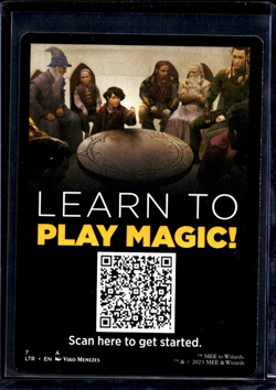 2023 MTG Magic The Gathering LOTR Lord of the Rings Token #7 Smaug LP - Image 2