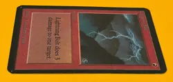 MTG LIGHTNING BOLT Alpha (OldManMTG 012-408) - Image 4