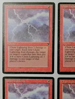 MtG | 4 x Chain Lightning | Legends | Magic the Gathering - Image 2