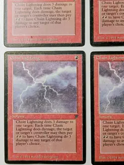 MtG | 4 x Chain Lightning | Legends | Magic the Gathering - Image 4