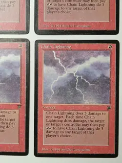 MtG | 4 x Chain Lightning | Legends | Magic the Gathering - Image 5