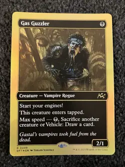 Magic The Gathering MTG - Gas Guzzler (First-Place Foil) - Aetherdrift - Image 1