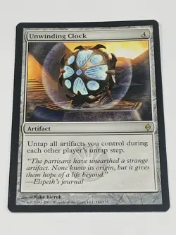 MTG Unwinding Clock - New Phyrexia - Image 1