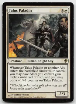 MTG Talus Paladin R Worldwake 21 MP - Image 1