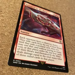 1x Ensnared by the Mara - Universes Beyond: Doctor Who - NM - MTG 0084 084 84 - Image 2