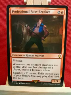 Professional Face-Breaker - Final Fantasy Commander - NM - MTG - Image 1