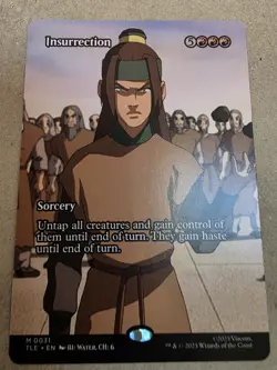 Insurrection - Borderless #31 Regular - Avatar: Eternal - Mtg - Image 1