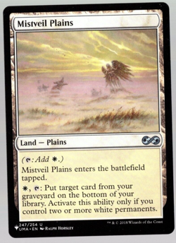 Mistveil Plains 247/254 Non Foil The List Reprint Magic The Gathering Near Mint - Image 1