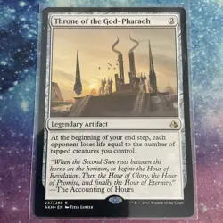 Throne of the God-Pharaoh (REGULAR) x1 - MTG Amonkhet AKH #237 - Image 1