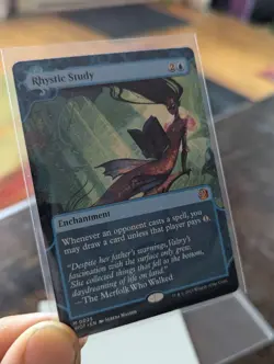 Rhystic Study Wilds of Eldraine: Enchanting Tales Regular 0025 borderless - Image 1