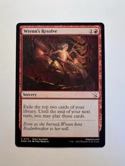 Wrenn's Resolve - MTG March of the Machine - NM - Image 1