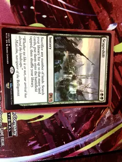 Scapeshift Magic: The Gathering Core Set 2019 Rare Regular Green Sorcery 201/280 - Image 1