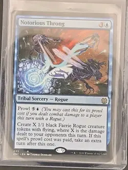 Notorious Throng Commander: Zendikar Rising MTG Regular Near Mint - Image 3