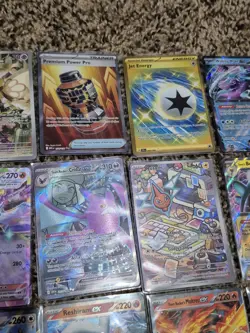 Pokemon 27 Card Lot - Illustration Rares, Full Arts, Gold, Ex's, Trainers & More - Image 4