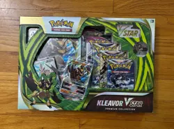 Pokemon TCG - Kleavor VSTAR Premium Collection FUSION STRIKE PACKS AND MORE!!! - Image 1