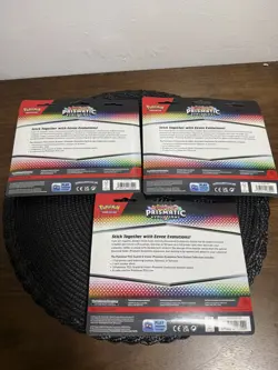 Pokemon TCG Prismatic Evolutions Tech Sticker Collection Set Lot Of 3 Sealed New - Image 2