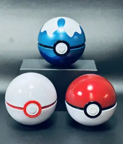 Pokemon Diveball Pokeball Premier Ball Pokeball Tins Lot Of 3 (EMPTY) - Image 2