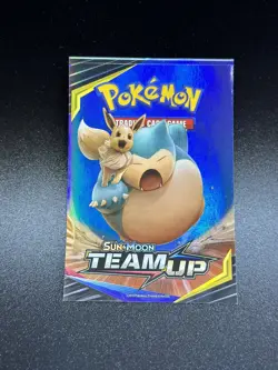 Eevee & Snorlax Holo Sticker Pokemon Sun & Moon Team Up - Image 3