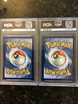 Lucario SV64 and Darkrai SV70 GX PSA 9 2019 Pokemon Sun & Moon Hidden Fates - Image 2