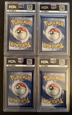 2021 Pokemon Celebrations Pikachu V-Union SWSH 139-142 Set PSA 9 Not Sequential - Image 2