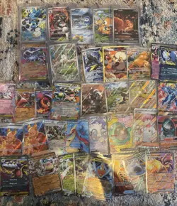 Lot Of 36 Pokemon With Illustration Rare And Ex. - Image 1