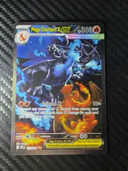 Mega Charizard X ex 125/094 Phantasmal Flames SIR (English) Pokemon TCG NM/M - Image 1