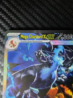 Mega Charizard X ex 125/094 Phantasmal Flames SIR (English) Pokemon TCG NM/M - Image 2