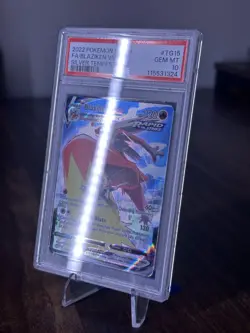 PSA 10 Blaziken VMax Full Art TG15/TG30 Silver Tempest Pokemon - Image 2