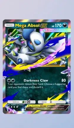 Pokemon Pocket TCG Mega Absol Ex - Image 1