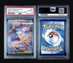 Pokemon 2025 Mega Evolution English MEGA LATIAS EX SIR #181 PSA 10 GEM MINT!!! - Image 3