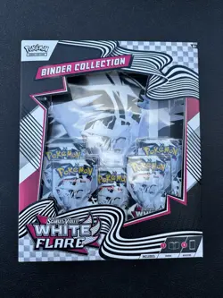 Pokemon TCG Scarlet & Violet White Flare Binder Collection *NEW & SEALED* - Image 1