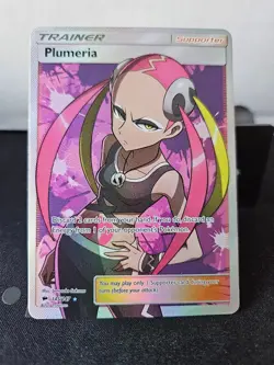 Pokemon Plumeria Full Art Sun&Moon Burning Shadows 145/147 - Image 1