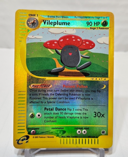 Vileplume 69/165 Reverse Holo Rare Expedition Pokemon 461 - Image 1