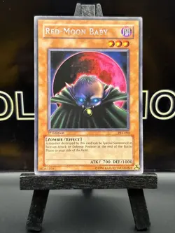 YuGiOh! Red-Moon Baby - PSV-090 - Pharoah's Servant - RARE - MINT/NM NON HOLO - Image 2