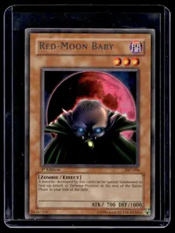 1996 Yu-Gi-Oh! 1st Edition Red - Moon Baby #PSV-090 - Image 1