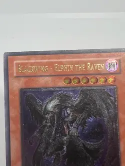 Yu-Gi-Oh! Blackwing - Elphin the Raven Ultimate Rare Unlimited LP Condition - Image 4