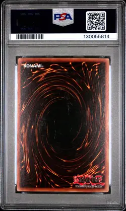2002 YU-GI-OH! PROMO BPT-COLLECTOR'S TINS #001 DARK MAGICIAN PSA 9 - Image 2