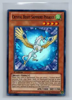 Legendary Collection 2 #LCGX-EN161 Crystal Beast Sapphire Pegasus - Image 1