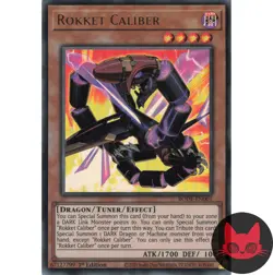 Yugioh Rokket Caliber BODE-EN001 Ultra Rare 1st Edition NM - Image 1