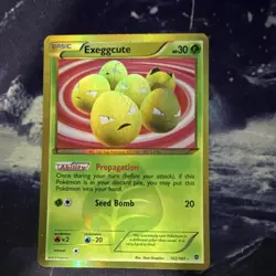 Pokemon Exeggcute 102/101 Secret Rare Holo Plasma Blast Card English TCG - Image 1