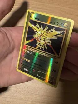 Pokemon Zapdos 42/108 Evolutions Holo Rare 110 HP Basic Card English - Image 3