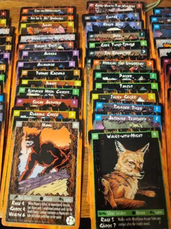 RAGE THE WEREWOLF APOCALYPSE Card Game Lot 1995 310 Total Cards - Image 3