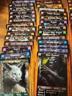 RAGE THE WEREWOLF APOCALYPSE Card Game Lot 1995 310 Total Cards - Image 4