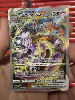 Mewtwo VSTAR Crown Zenith: Galarian Gallery Ultra Rare Card #GG44/GG70 - Image 1