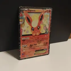 Pokemon TCG Flareon EX Generations RC6/RC32 Ultra Rare Holo 170HP Card - Image 2