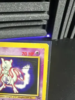 Pokemon TCG Mewtwo #3 WB Kids Presents the First Movie Card - Image 4
