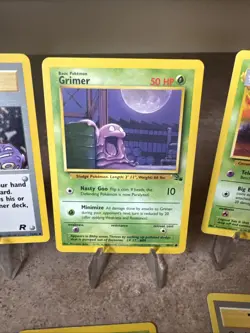 9 Card Pokemon WOTC Era Unlimited Vintage Card Lot Common/ Uncommon LP/HP - Image 3